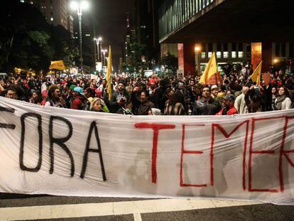 Manifesta&ccedil;&atilde;o na Avenida Paulista