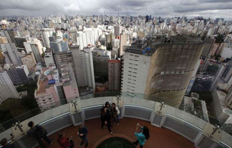 Vista panorâmica de São Paulo.
