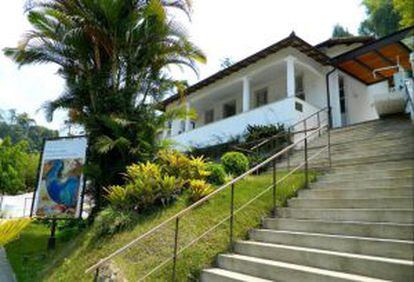 A casa onde viveu Stefan Zweig em Petrópolis, a 66 quilômetros do Rio de Janeiro.