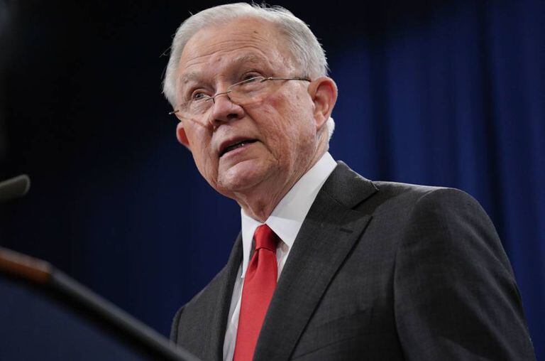 Jeff Sessions, na passada quinta-feira