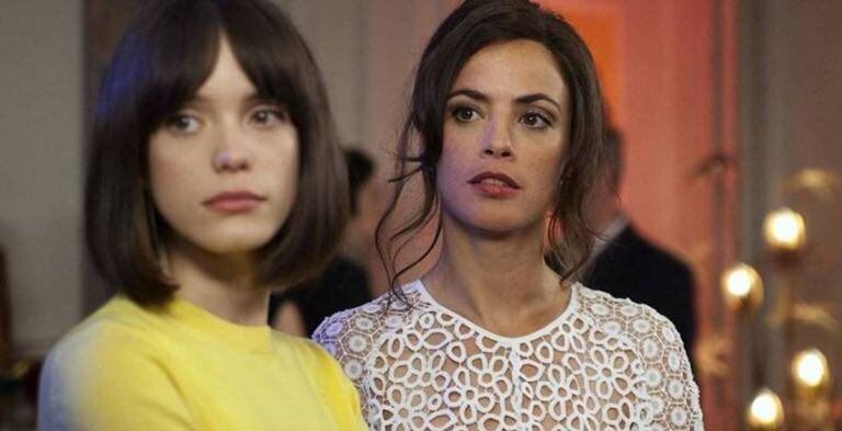 Bérénice Bejo e Stacy Martin em ‘O Formidável’