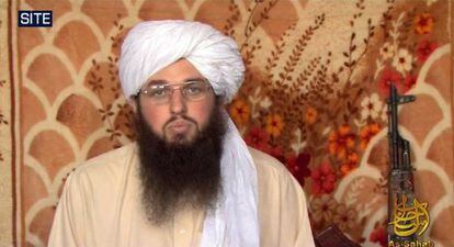 Gadahn, em um vídeo das Sahab, aparelho midiático de Al Qaeda, difundido em março de 2010.