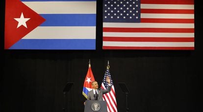Obama, o passado março, em Havana