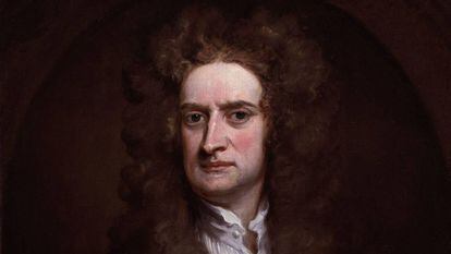 O cientista britânico Isaac Newton (1643-1727).
