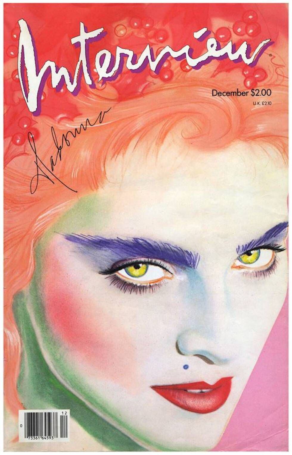 Madonna, capa de dezembro de 1985
