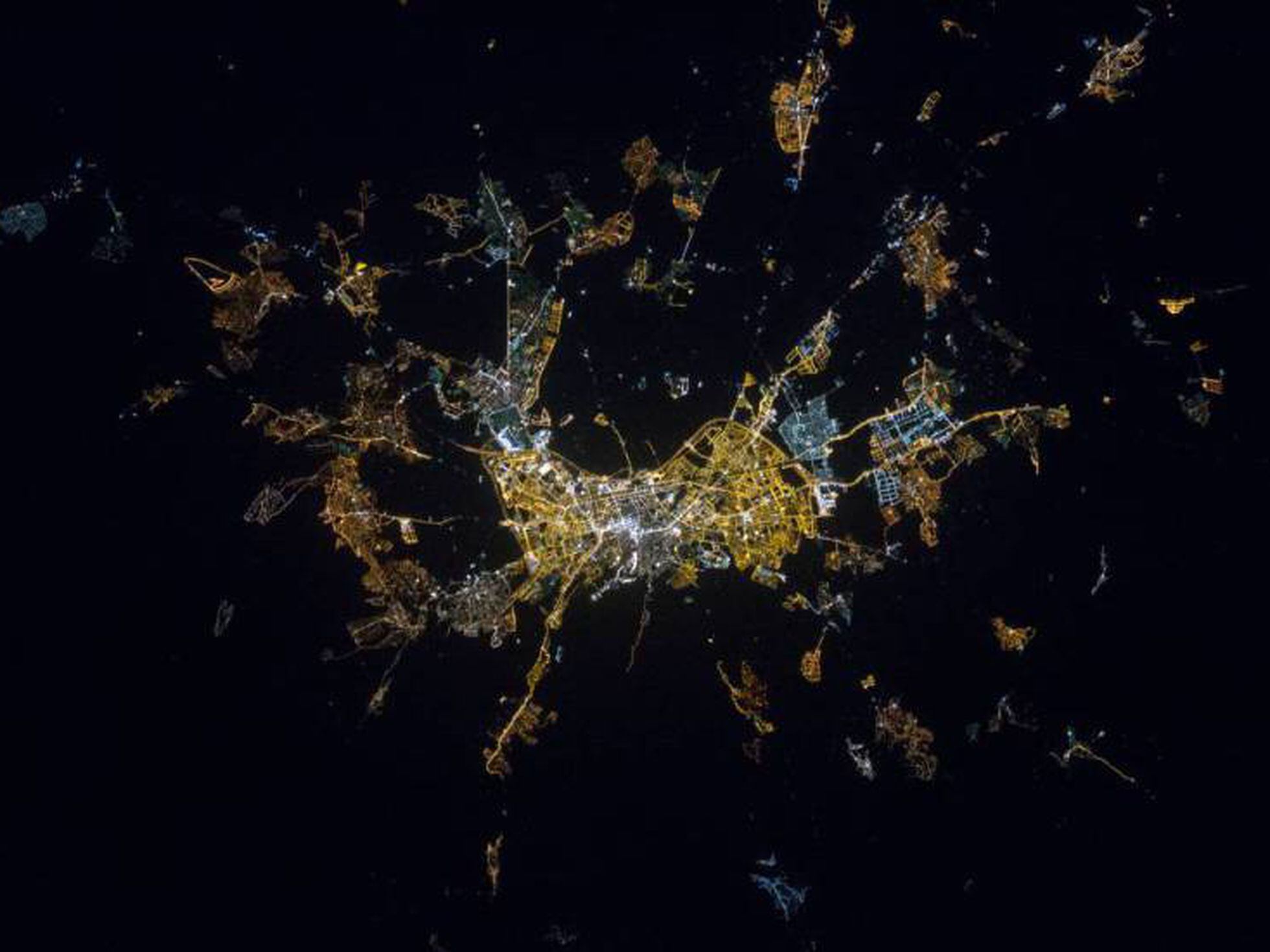 NASA] Mapa Mundo Nocturno Mostra Actividade Humana