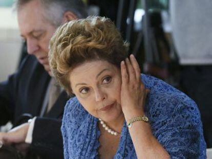 A presidenta Dilma Rousseff na C&uacute;pula Brasil UE  
