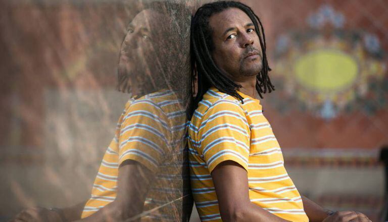 O escritor Colson Whitehead, em Barcelona.