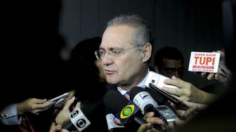 O presidente do Senado, Renan Calheiros.
