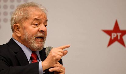 Lula, nesta segunda, em Bras&iacute;lia. 