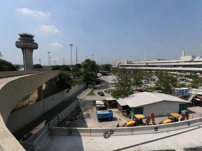 O aeroporto internacional do Rio, Gale&atilde;o.