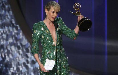 Sarah Paulson, ganhadora do Emmy por 'The People v. O.J. Simpson: American Crime Story'.