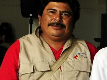 O jornalista Gregorio Jiménez