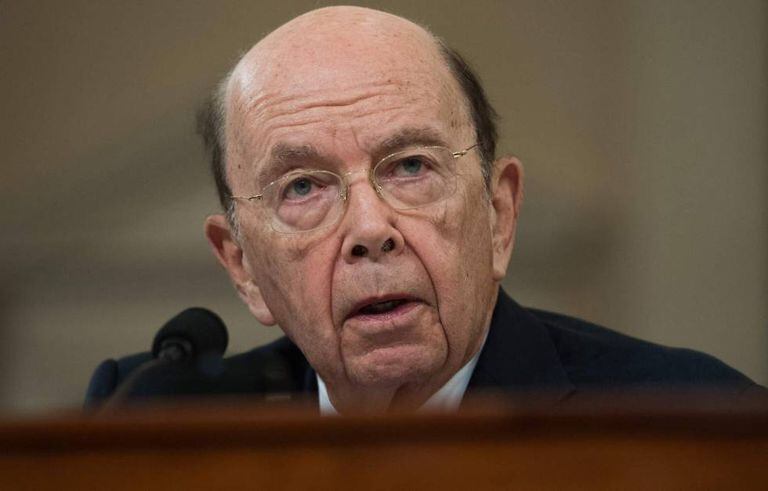 O secretário de Comércio dos EUA, Wilbur Ross, em uma audiência no Congresso no dia 22 de março.