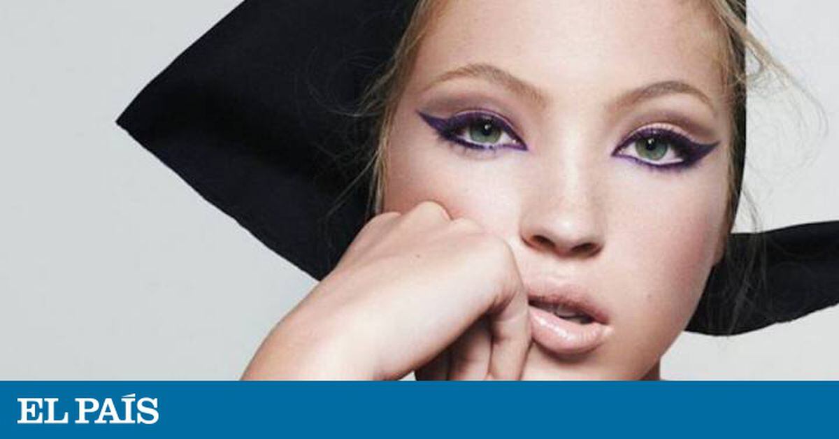 Lila Moss, filha de Kate Moss, estreia como modelo em sua primeira campanha, Estilo