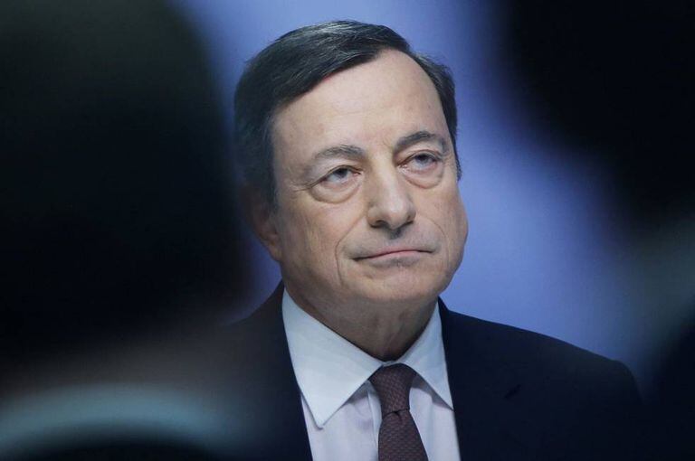 Mario Draghi, presidente do BCE