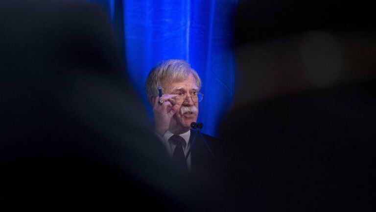 John Bolton, conselheiro de Segurança Nacional da Casa Branca