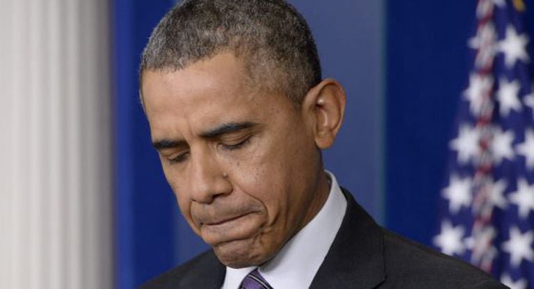 O presidente de EUA, Barack Obama.