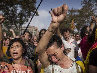 O que aconteceu nas ruas quando a Catalunha declarou a independência