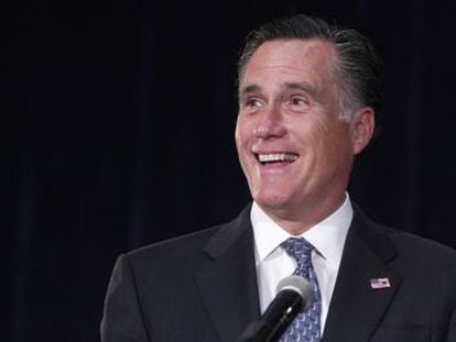 O republicano Mitt Romney.