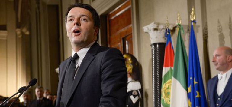 O primeiro-ministro da Itália, Matteo Renzi.