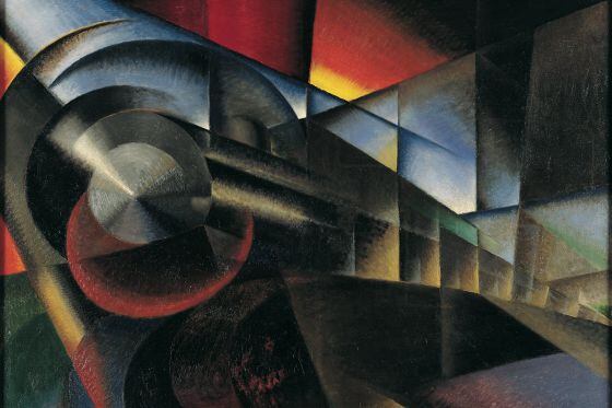 Ivo Pannaggi, 'Trem em movimento', 1922.