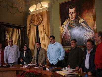 Um ato do Governo de Maduro no dia 22 de dezembro.