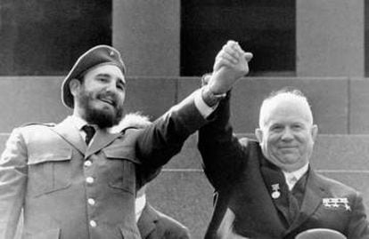 Fidel Castro e Nikita Khruschev