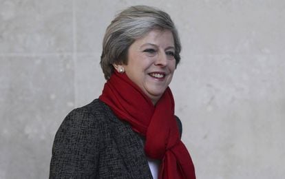 A primeira-ministra britânica, Theresa May.