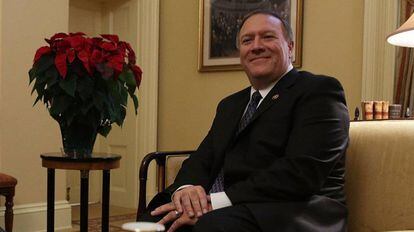 Mike Pompeo, em 5 de dezembro.