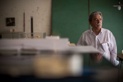 Paulo Mendes da Rocha, em seu escritório em São Paulo.