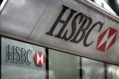 Agência da HSBC em Londres.