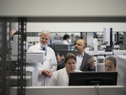 O Laboratório Brasileiro de Controle de Dopagem no Rio, em 2015.