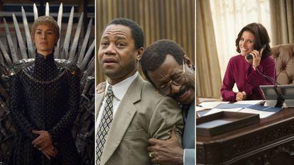 ‘Game of Thrones’, ‘The People Vs. O.J. Simpson’ e ‘Veep’.