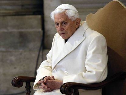 O Papa emérito Bento XVI, em uma imagem de 2015.