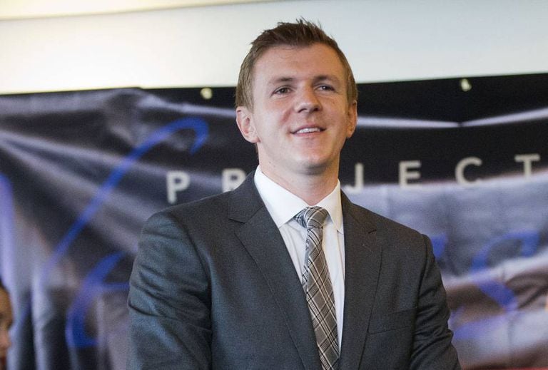 James O’Keefe durante evento em 2015.