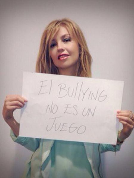 A cantora mexicana Thalía em uma imagem divulgada nas redes sociais.