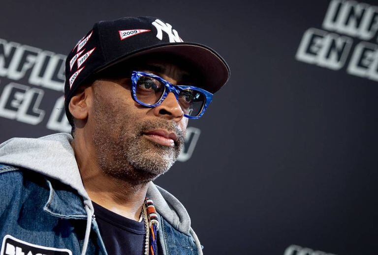 Spike Lee apresenta seu filme em Madri.