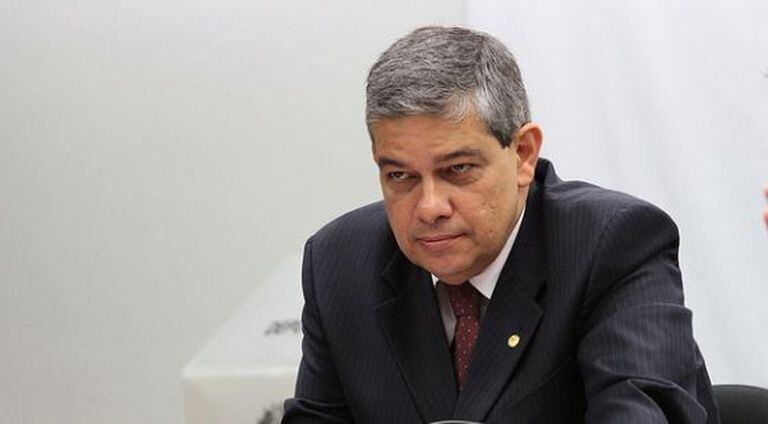 Marcus Pestana em audiência na Câmara.