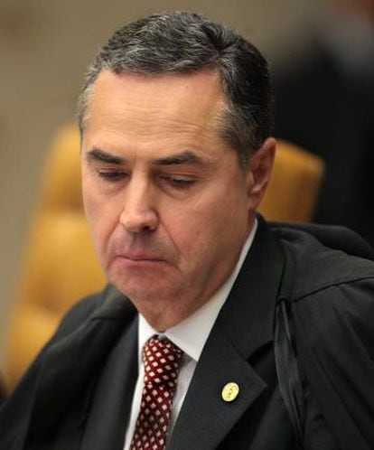 O ministro Luís Roberto Barroso, relator da ação no Supremo: maioria da Corte não acompanhou o voto do magistrado.