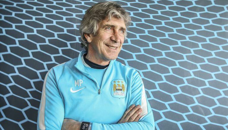Manuel Pellegrini, em seu escritório.