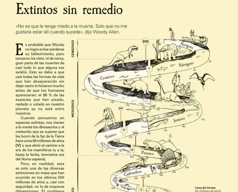 Reprodução de uma ilustração de ‘La historia infográfica del mundo’, de Valentina D’Efilipo e James Ball.