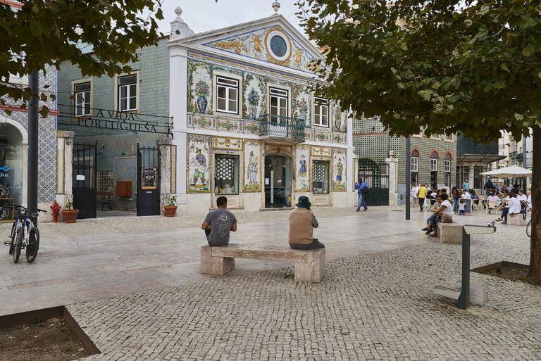 Largo do Intendente, no bairro da Mouraria, em Lisboa