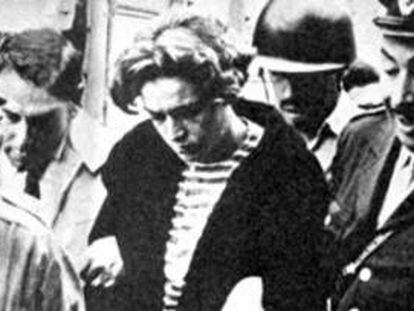 Robledo Puch ao ser preso, em 1972.