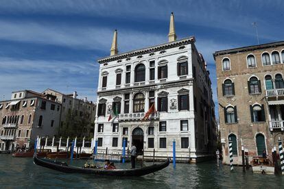 O hotel Aman, um dos mais luxuosos de Veneza, fotografado em 2014. 