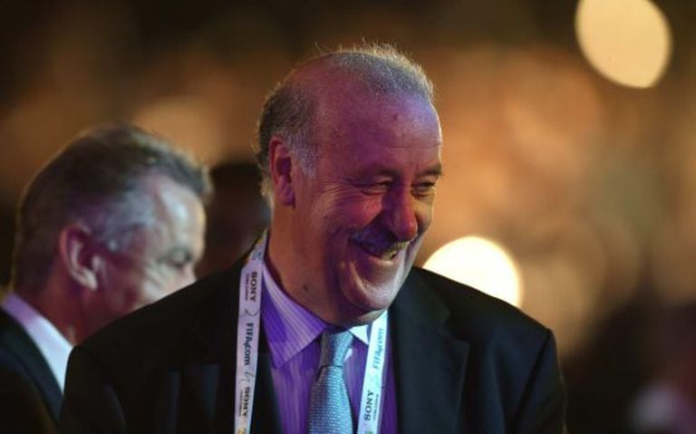 Del Bosque em uma imagem de arquivo.