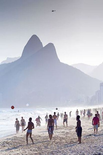 Praia de Ipanema, no Rio de Janeiro.