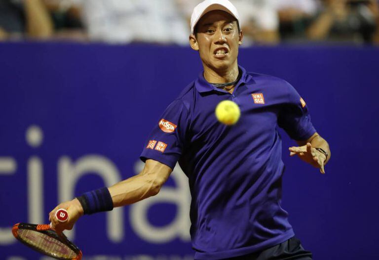 Kei Nishikori, 5º colocado do ranking da ATP e atração do Rio Open 2017.