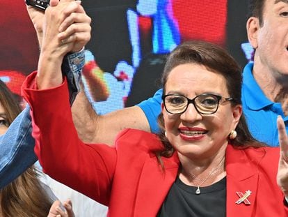 Xiomara Castro lidera a apuração preliminar das eleições presidenciais deste domingo em Honduras.