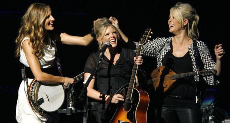 O trio texano de música country Dixie Chicks em outubro de 2007.